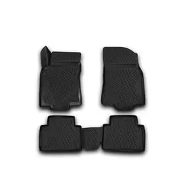 Коврики салона Element NISSAN X-Trail полиуретановые бежевые 4 шт.