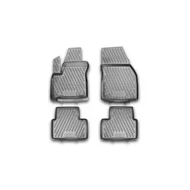 Коврики салона Element OPEL Meriva 2010> полиуретановые черные 4 шт.