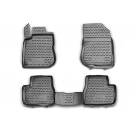 Коврики салона Element PEUGEOT 208 полиуретановые черные 4 шт.