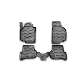 Коврики салона Element SEAT Altea Freetrack 2007-2009, полиуретан черные 4 шт.