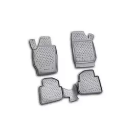 Коврики салона Element SKODA Roomster 2006, полиуретан черные 4 шт.