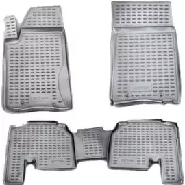 Коврики салона Element SSANG YONG Actyon полиуретановые черные 4 шт.