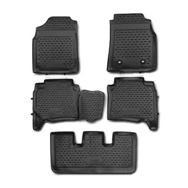 Коврики салона Element TOYOTA Fortuner полиуретановые черные 5 шт.