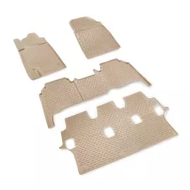 Коврики салона Element TOYOTA Land Cruiser 200 2012-2015 полиуретановые бежевые 4 шт.