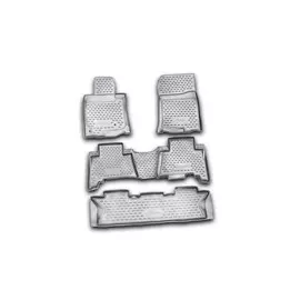 Коврики салона Element TOYOTA Land Cruiser Prado полиуретановые бежевые 5 шт.