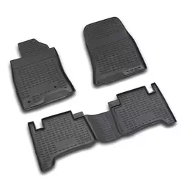 Коврики салона Element TOYOTA Land Cruiser Prado полиуретановые серые 4 шт.