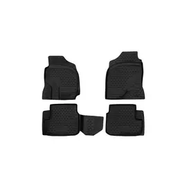 Коврики салона Element TOYOTA Rav 4 ACA21W JDM 2000-2005 полиуретановые черные 4 шт.