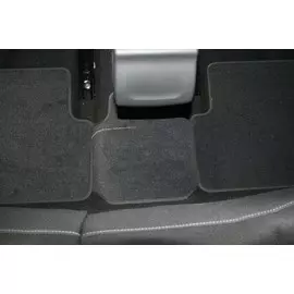 Коврики салона FORD Focus 2 2004 седан текстильные черные 5шт