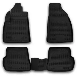 Коврики салона FORD Fusion 09/2002 Fiesta 2002-2008 полиуретановые черные 4шт