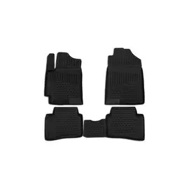 Коврики салона HYUNDAI Solaris 2017 Comfort полиуретановые черные 4шт
