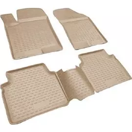 Коврики салона INFINITI FX 50 2009-2012 полиуретановые бежевые 4шт