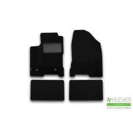 Коврики салона INFINITI G 2009-2013 седан текстильные серые 4шт