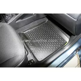 Коврики салона KIA Rio 2011-2016г.в. (4 шт.) полиуретан (ELEMENT)