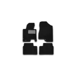 Коврики салона Klever KIA Ceed текстильные черные 4 шт.