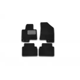 Коврики салона Klever KIA Sportage текстильные черные 4 шт.