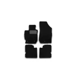 Коврики салона Klever NISSAN Almera текстильные черные 4 шт.