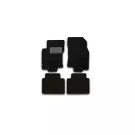 Коврики салона Klever NISSAN X-Trail текстильные черные 4 шт.