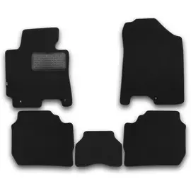 Коврики салона Klever Premium KIA Cerato АКПП 2013- &gt; седан текстильные черные 5шт