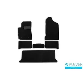 Коврики салона Klever Premium LIFAN MyWay 2016 кроссовер текстильные черные 6шт