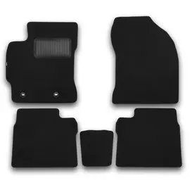 Коврики салона Klever Premium TOYOTA Corolla 2013 седан текстильные черные 5шт