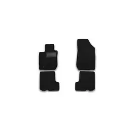 Коврики салона Klever RENAULT Sandero текстильные черные 4 шт.