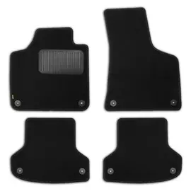 Коврики салона Klever Standard AUDI A3 5-дв. АКПП 2007 хэтчбек текстильные черные 4шт
