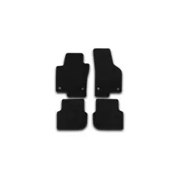 Коврики салона Klever VW Jetta эконом текстильные черные 4 шт.