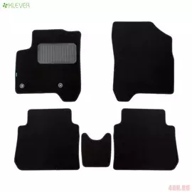 Коврики салона OPEL Astra H 5-дв. 2004 хэтчбек текстильные черные 4шт