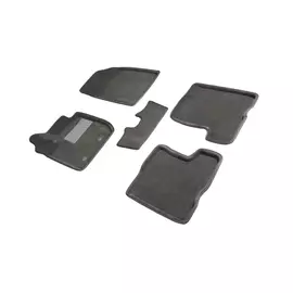Коврики салона Seintex 3D LADA X-Ray 2016-н.в. ворсовые серые комп 4 шт