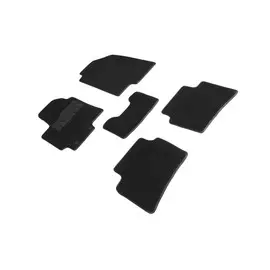 Коврики салона Seintex HYUNDAI Tucson 2004-2010 ворсовые черные комп 4 шт