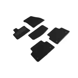 Коврики салона Seintex LAND ROVER Range Rover Evoque II 2018-н.в. ворсовые черные комп 4 шт