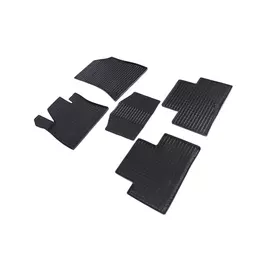 Коврики салона Seintex "Сетка" INFINITI QX50 II 2018-н.в. резиновые черные комп 4 шт