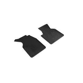 Коврики салона Seintex "Сетка" VOLKSWAGEN T4 1990-2003 резиновые черные комп 2 шт