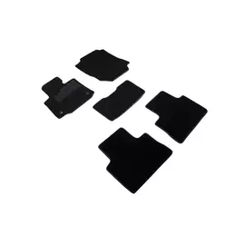 Коврики салона Seintex TOYOTA Rav4 V (XA50) МКПП 2019-н.в. ворсовые черные комп 4 шт