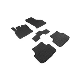 Коврики салона Seintex VOLKSWAGEN Amarok 2009-н.в. резиновые черные комп 4 шт