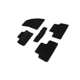 Коврики салона Seintex VOLVO XC-40 2017-н.в. ворсовые черные комп 4 шт