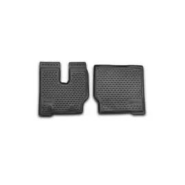 Коврики салона SHACMAN F 2000 2013-2014 полиуретановые черные 2шт