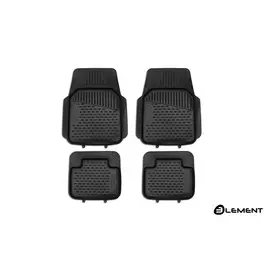Коврики салона универсальные Element полиуретан черные 4 шт.