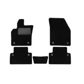 Коврики салона VOLVO C30 АКПП 2006 хэтчбек текстильные черные 5шт