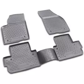 Коврики салона VOLVO С30 2006 полиуретановые черные 4шт