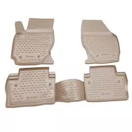 Коврики салона VOLVO XC70 2007 полиуретановые бежевые 4шт