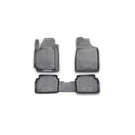 Коврики в салон Element для HYUNDAI i 10 2008 > полиуретан черные 4 шт.