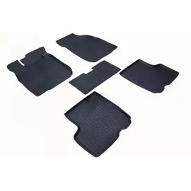 Коврики в салон Element для LADA Largus 2012 > полиуретан черные 5 шт.