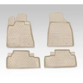 Коврики в салон Element для LEXUS RX350 2009-2012 полиуретан бежевые 4 шт.