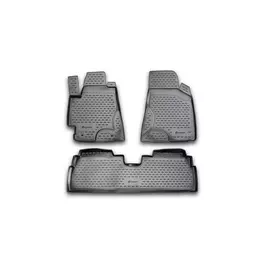 Коврики в салон Element для TOYOTA Highlander 2002-2005 полиуретан черные 4 шт.