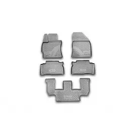 Коврики в салон Element для TOYOTA Verso 2009-2013 полиуретан черные 5 шт.