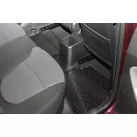 Коврики в салон Element HYUNDAI Solaris 2010-2014 хб. полиуретановые черные 4 шт.