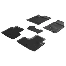 Коврики в салон Rival для Chevrolet Niva 2012 - полиуретановые черные 5 шт.