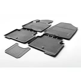 Коврики в салон Rival для Great Wall H5 2012 - полиуретановые черные 5 шт.