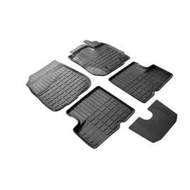 Коврики в салон Rival для Hyundai Creta 2016- резиновые черные 5 шт.